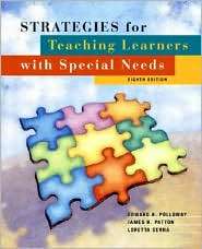 Strategies for Teaching Learners with Special Needs Effective and 