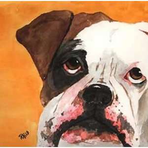  BOXER PAINTING ART GICLEE