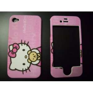  Iphone 4 Hello Kitty Hard Case Cover Faceplate (Att 