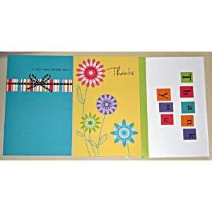 American Greetings Thank You 6 pk Value Pack with 3 different designs