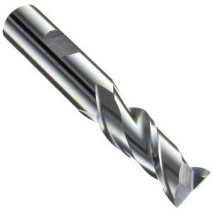 Union Butterfield 980 High Speed Steel End Mill, Uncoated (Bright 