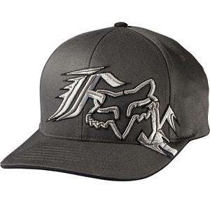  Fox Racing Unify Flexfit Hat   Large/X Large/Charcoal 