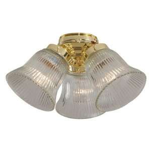  Versatile Ceiling Fan Fitter in Polished Brass