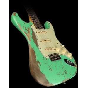   62 Stratocaster Ultimate Relic Guitar Surf Green Musical Instruments
