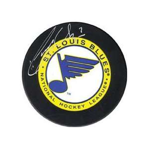  Gary Unger Autographed Puck