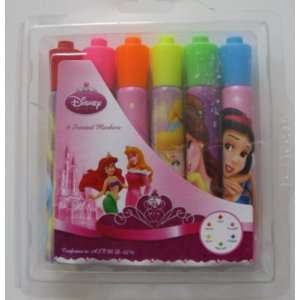  Disney Princess 6 Scented Markers Toys & Games