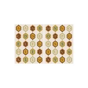  ANW Autumn Harvest Chipboard Stickers 4.5x6 Sheets 2/pk 