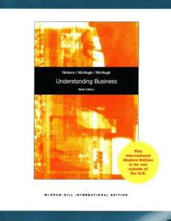 Understanding Business 9th Edition By Nickels, McHugh 9780073511702 