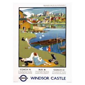 London Underground, Windsor Castle Giclee Poster Print by 