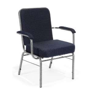   And Tall Arm Chair 500 Lbs. Capacity   Pinpoint Navy