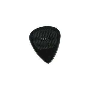  DAndrea Brain Picks Nylon Guitar Pick (72 Pack)   Black 
