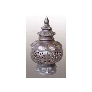  Bronze Lotus Incense Lamp