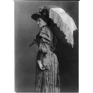  Street types of Chicago,young woman,parasol,1891,Krausz 