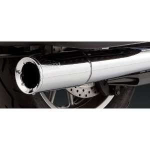 Vance And Hines Pro Pipe Chrome Two Into One Exhaust System For Yamaha 