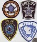 WISCONSIN POLICE OFFICER PATCH LANGLADE COUNTY SHERIFF