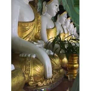 Buddha Images, Umin Thounzeh, Sagaing, Sagaing Hill, Near Mandalay 