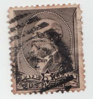 United States Postage Stamp ~ c1882 ~ 5c