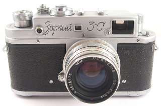 ZORKI 3S Vintage Rare Russian Camera Leica Copy JUPITER 8 Lens  