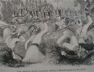 Slave Aid Escape Hanging 1843 Battle of Gwalior India  