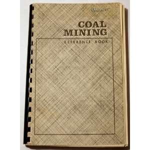  Coal Mining Reference Book Books