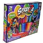 Sprayza Airbrush System 24 Pens 10 Posters 15 Stencils 876642004146 