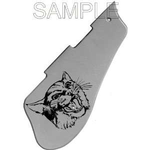  Bobcat Engraved Silver 6120 Pickguard Musical Instruments