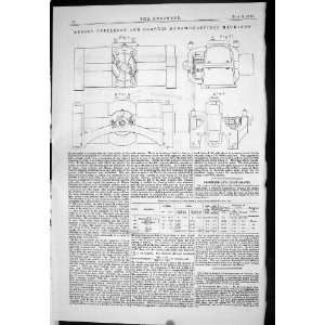 1885 ENGINEERING PATTERSON COOPER DYNAMO ELECTRIC MACHINES PROPELLER 