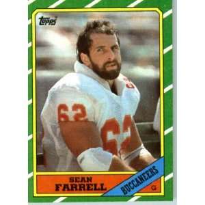  1986 Topps # 379 Sean Farrell Tampa Bay Buccaneers 