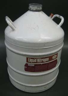 Union Carbide UC 31 Liquid Nitrogen Dewar Container Cryogenic Products 