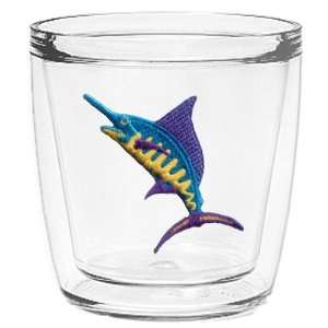  Colorful Caribbean Marlin 12 oz Double Old Fashioned 