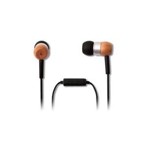   Mic Light Natural Wood Chamber Earbuds High Definition Microphone