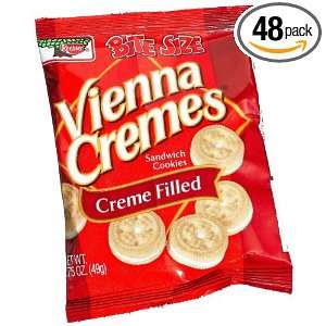 Keebler Vienna Creme Cookies, 1.75 Ounce Single Serve Packs (Pack of 