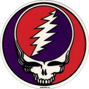  THE GRATEFUL DEAD STEAL YOUR FACE STICKER