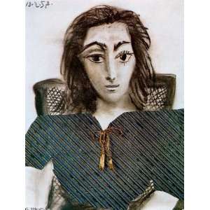   Picasso   32 x 42 inches   Portrait of Jacqueline 1