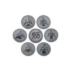  UFC 100 Limited Edition Collectible Coin Set Sports 