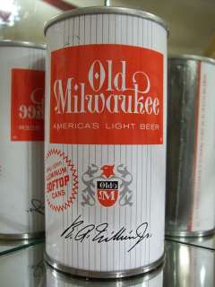 OLD MILWAUKEE SOFTOP OLD FLAT TOP BEER CAN 107 32  