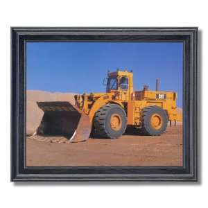 Caterpillar Cat 988B Heavy Wheel Loader Home Decor Wall Picture Framed 