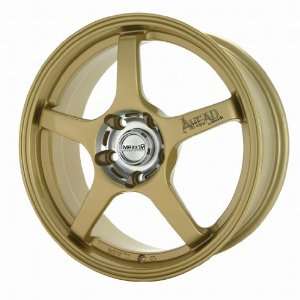  Maxxim Ahead Gold Wheel (17x7/4x100mm) Automotive