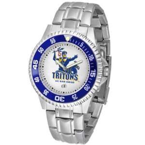  UCSD Tritons Competitor Mens Watch with Steel Band 