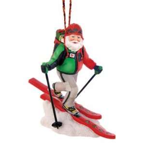  Telemark Ski Santa Decoration