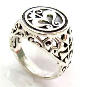   925 Sterling Silver Ring Size Us Standard  10 Uk  T 