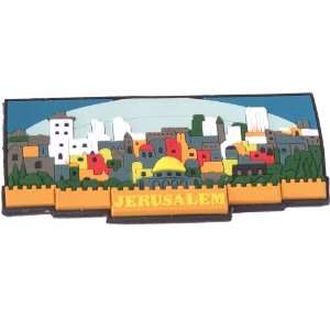  Jerusalem view or Panorama   3D colorful magnet