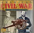 American Civil War From Sumter to Appomattox (PC, 1996)   jewel case
