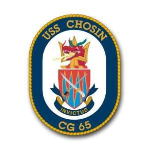  US Navy Ship USS Chosin CG 65 Decal Sticker 3.8 