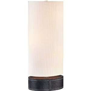  Table Accent Lamp with Textured Woven Paper Shade