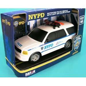   NYPD Motorized Police SUV with Lights & Sounds Toys & Games