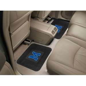  University of Memphis Backseat Utility Mats 2 Pack Sports 