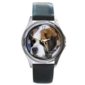 St Bernard 1 Round Leather Watch CC0633