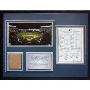 2005 Opening Day Batters Box Dirt Collage w/photo of 
