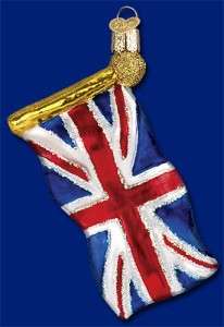UNION JACK ENGLISH FLAG OLD WORLD UK ORNAMENT 36137  